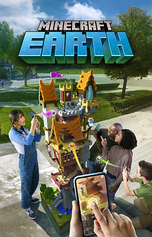 Capa de jogo do Minecraft Earth