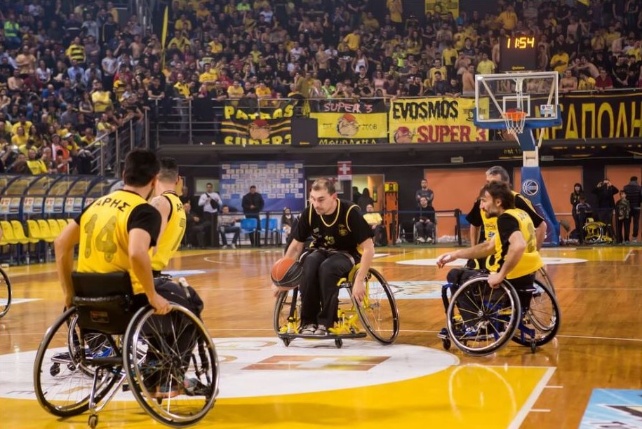 Basquete adaptado para cadeirantes